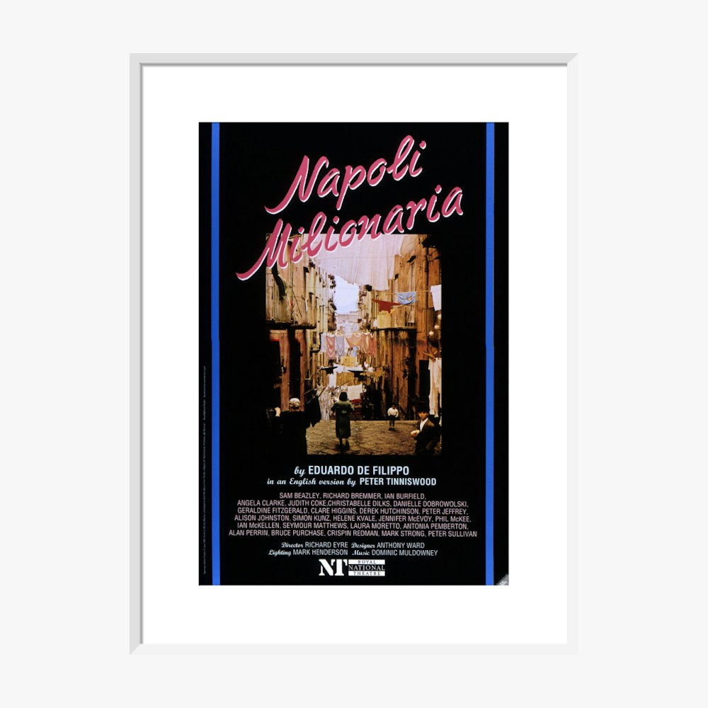 Napoli Milionaria 1991 Print