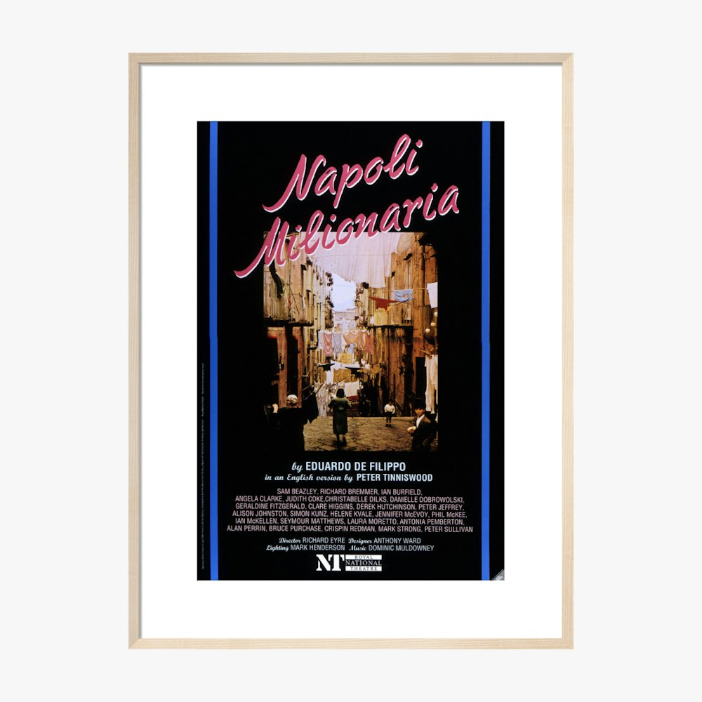 Napoli Milionaria 1991 Print