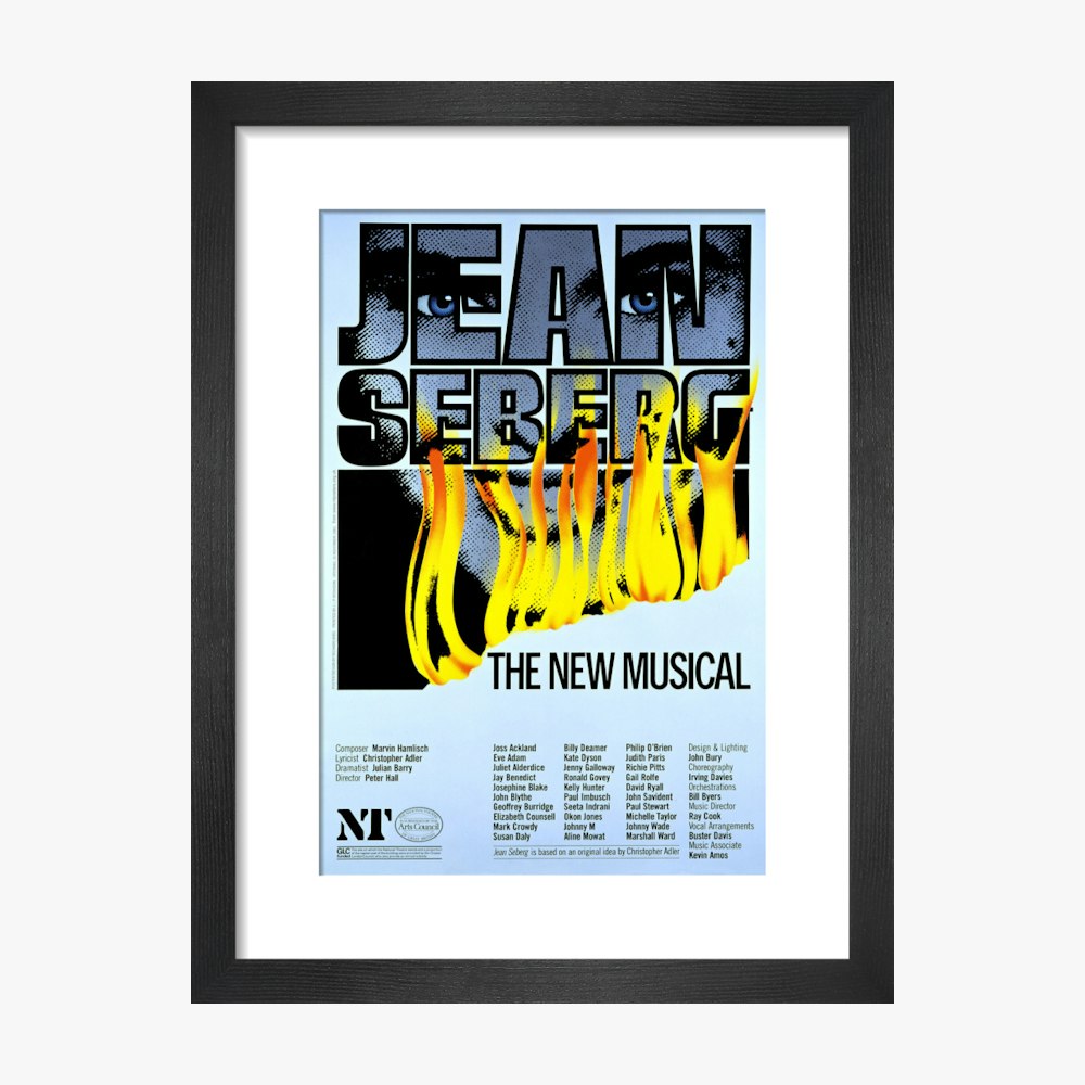 Jean Seberg 1983 Print