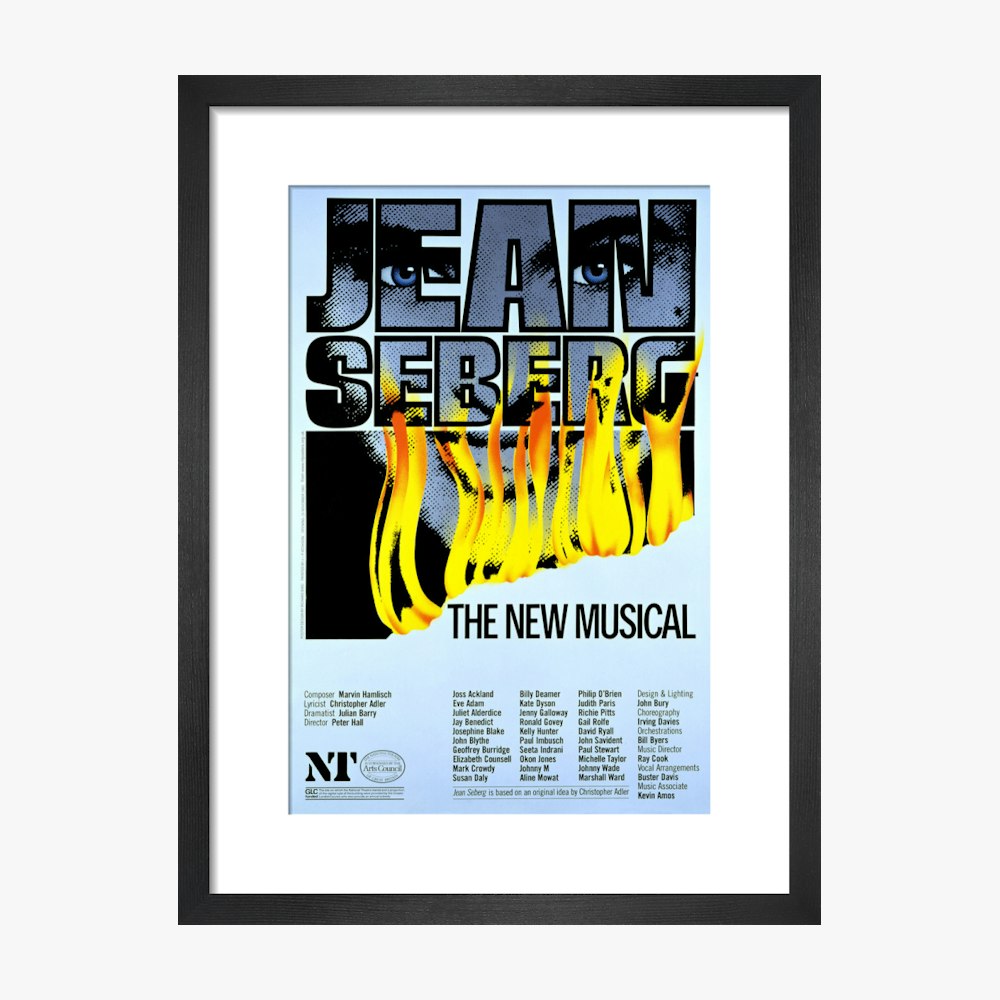 Jean Seberg 1983 Print