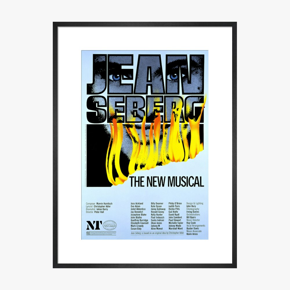Jean Seberg 1983 Print