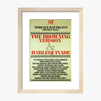 The Browning Version and Harlequinade 1980 Print