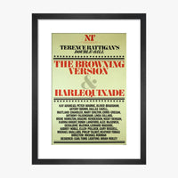 The Browning Version and Harlequinade 1980 Print