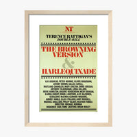 The Browning Version and Harlequinade 1980 Print