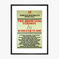 The Browning Version and Harlequinade 1980 Print