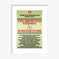 The Browning Version and Harlequinade 1980 Print