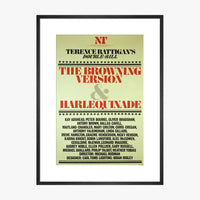 The Browning Version and Harlequinade 1980 Print