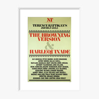The Browning Version and Harlequinade 1980 Print