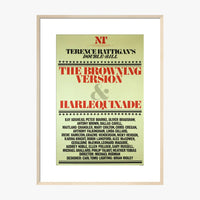 The Browning Version and Harlequinade 1980 Print