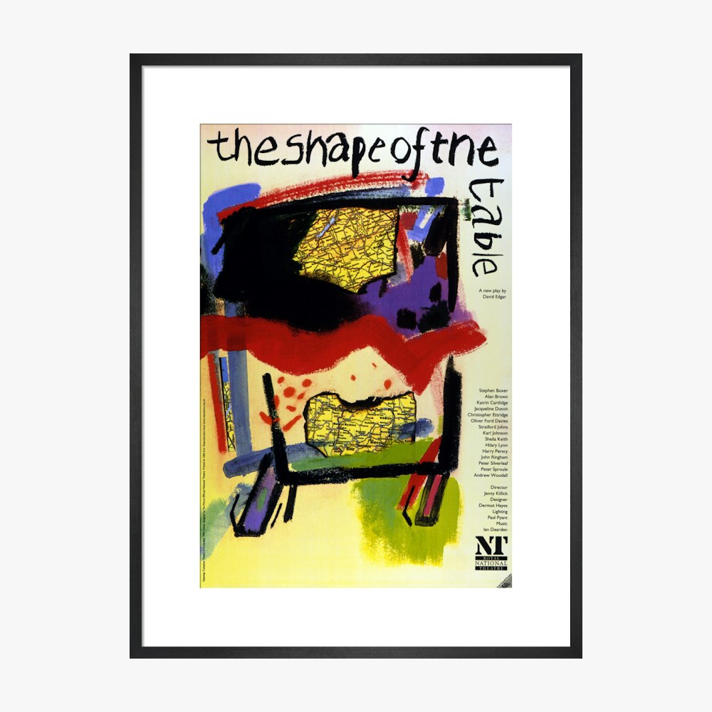 The Shape of the Table 1990 Print