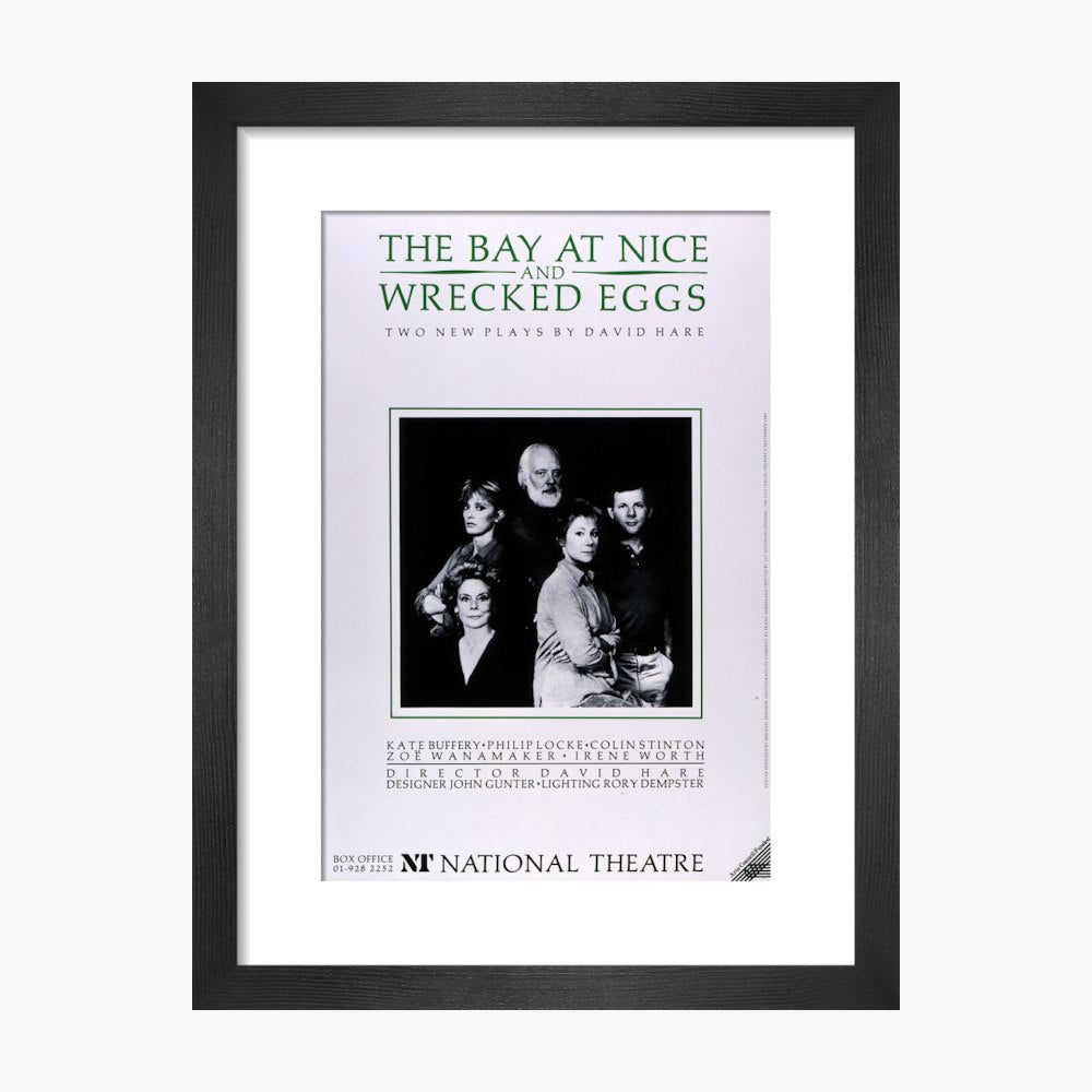 The Bay at Nice; Wrecked Eggs 1986 Print