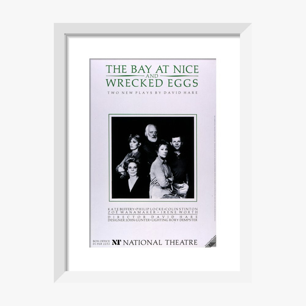 The Bay at Nice; Wrecked Eggs 1986 Print