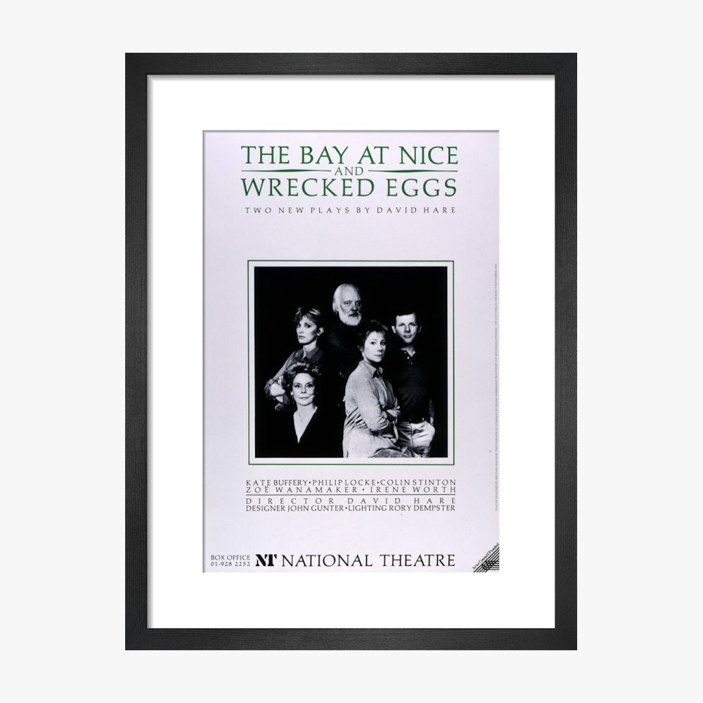 The Bay at Nice; Wrecked Eggs 1986 Print