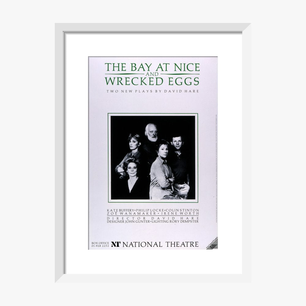 The Bay at Nice; Wrecked Eggs 1986 Print