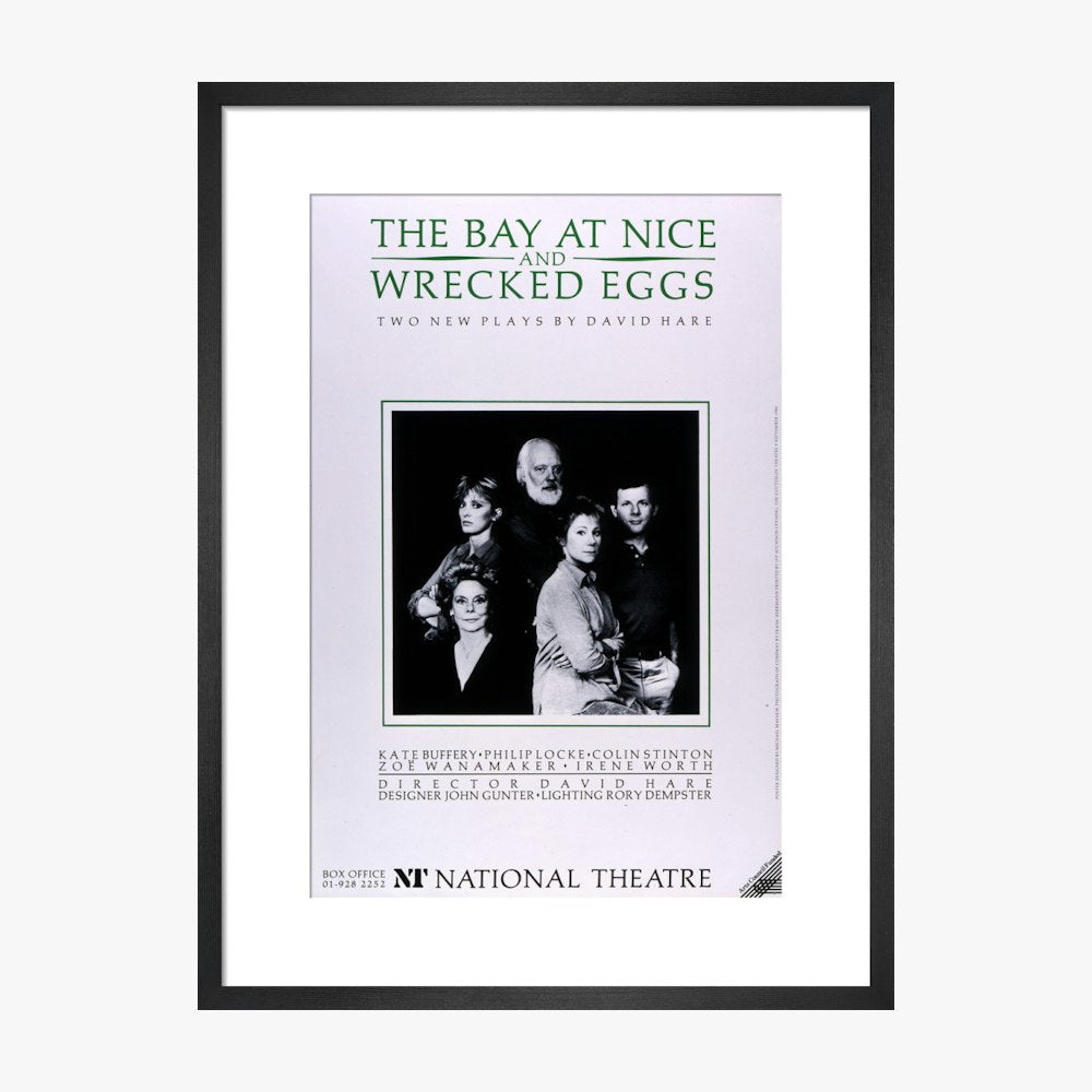 The Bay at Nice; Wrecked Eggs 1986 Print