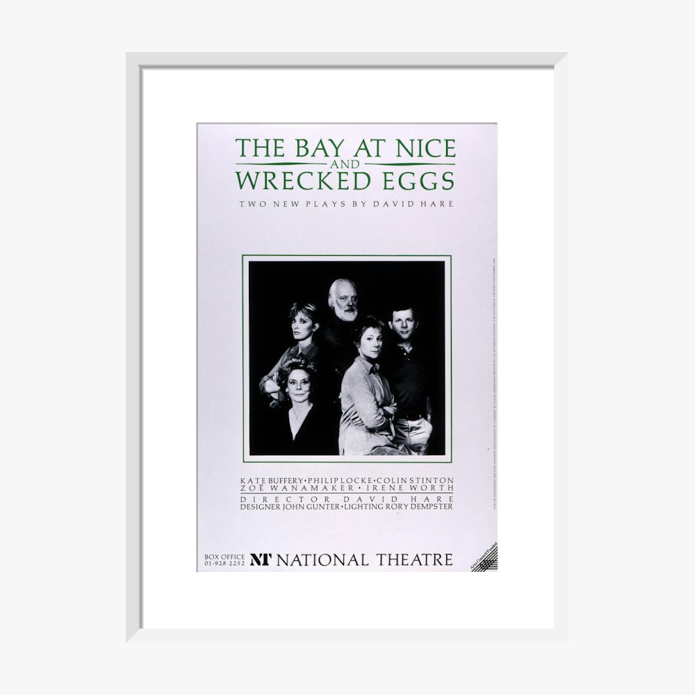 The Bay at Nice; Wrecked Eggs 1986 Print