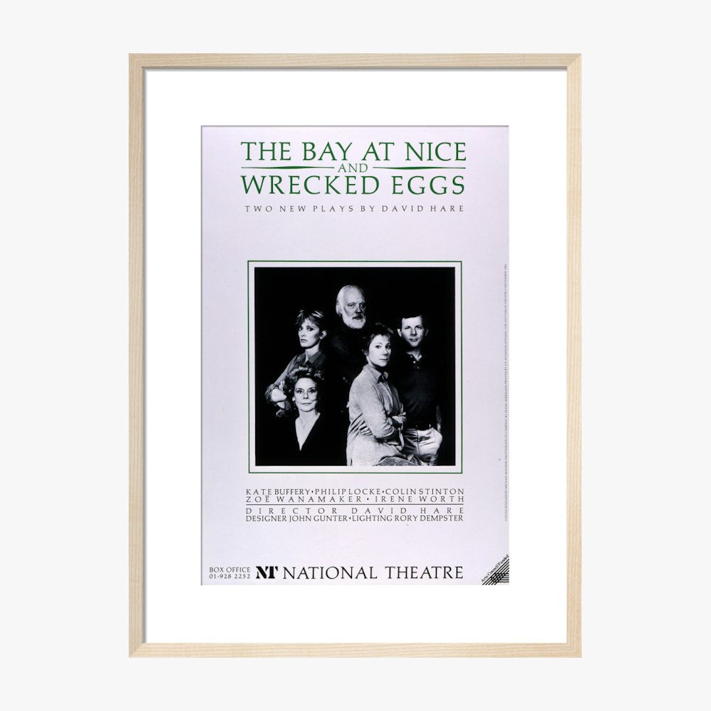 The Bay at Nice; Wrecked Eggs 1986 Print