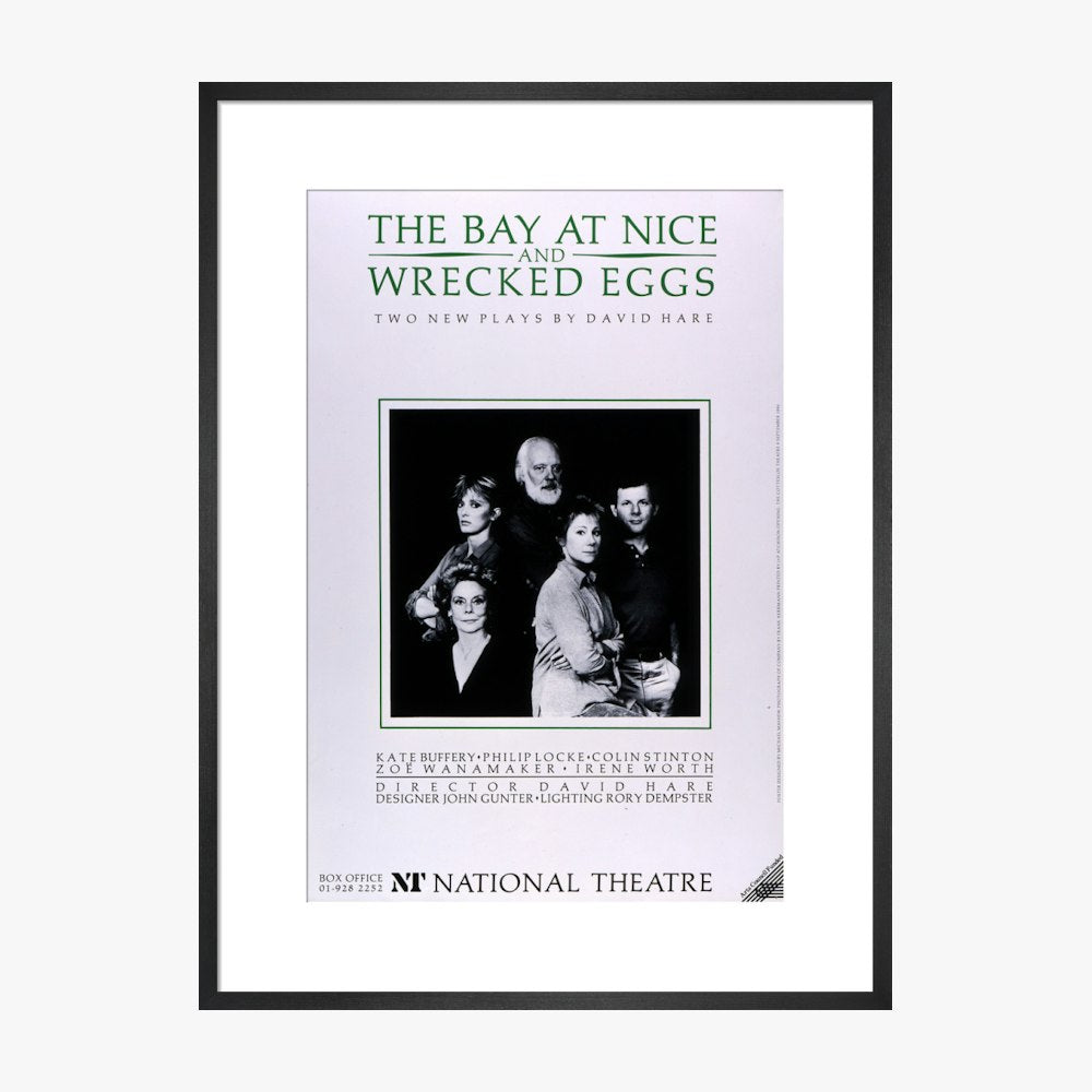 The Bay at Nice; Wrecked Eggs 1986 Print