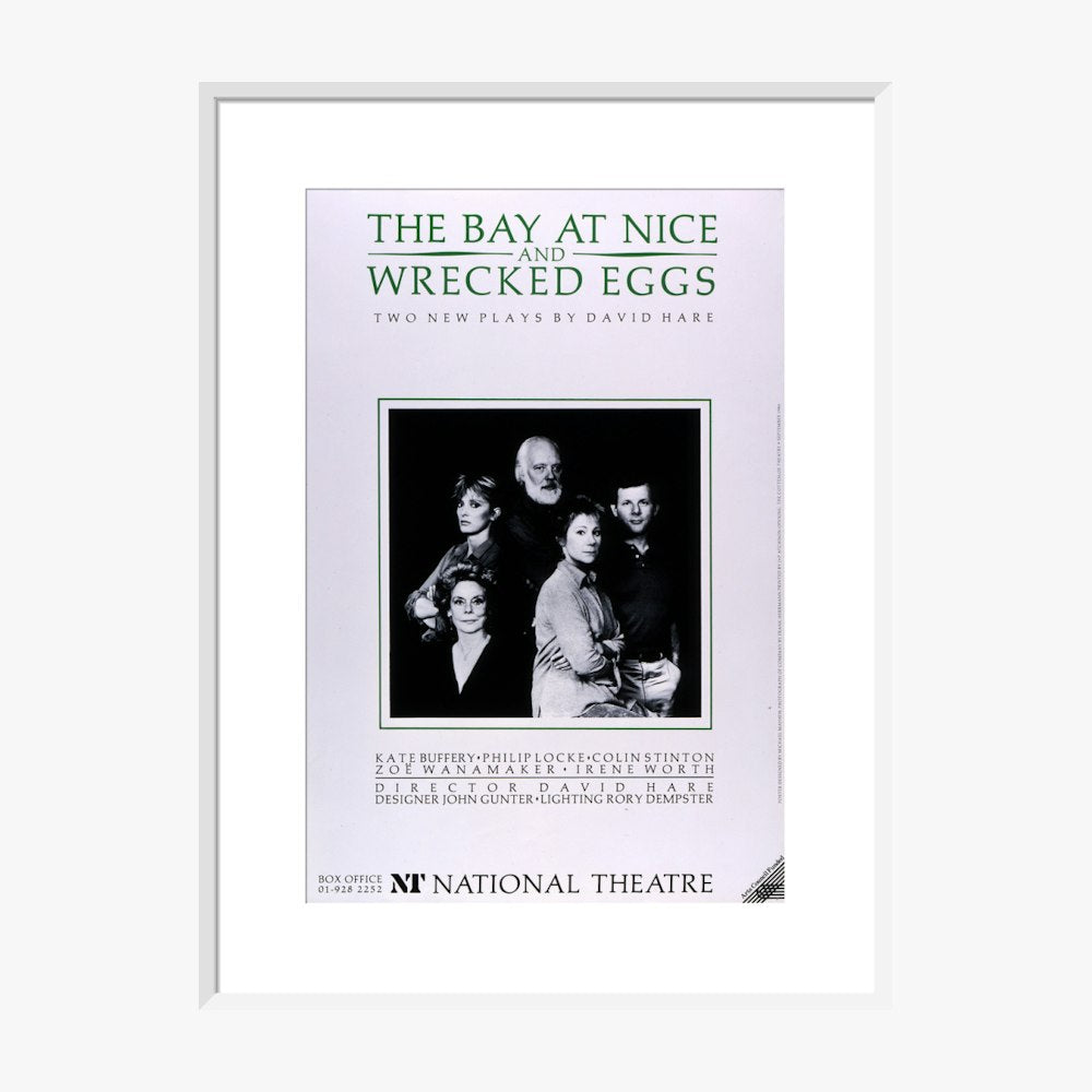 The Bay at Nice; Wrecked Eggs 1986 Print