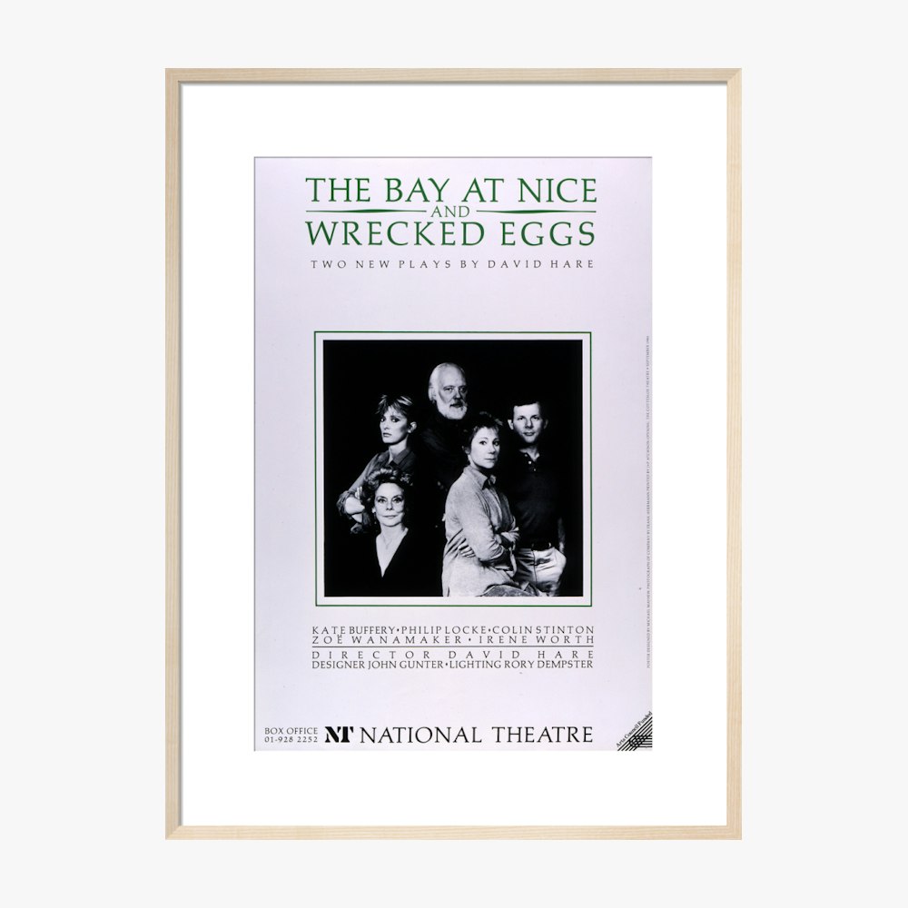 The Bay at Nice; Wrecked Eggs 1986 Print