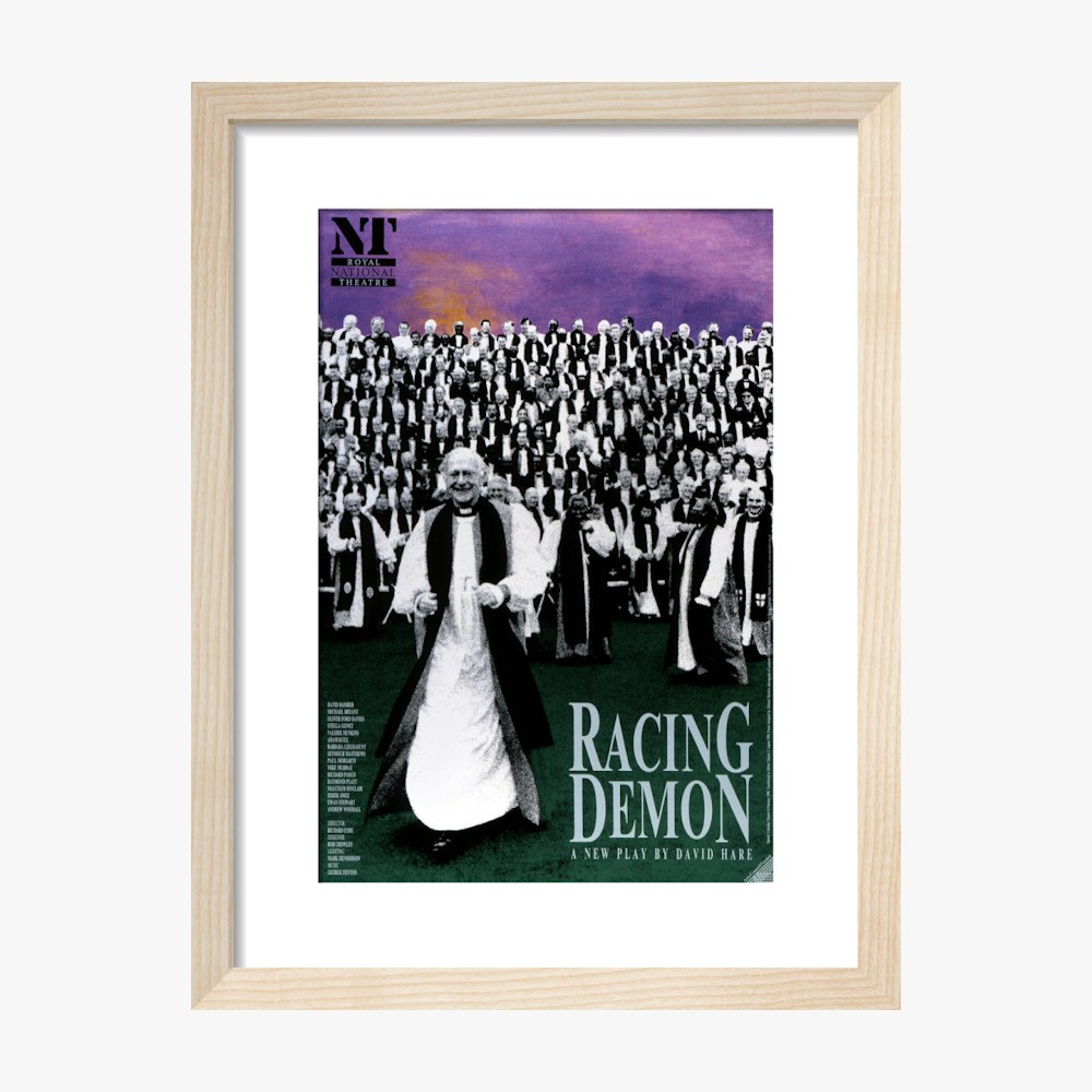 Racing Demon 1990 Print
