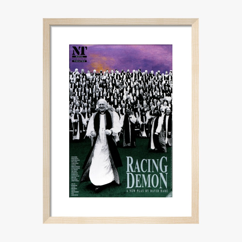 Racing Demon 1990 Print