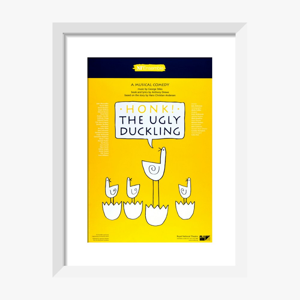 HONK! the Ugly Duckling 1999 Print