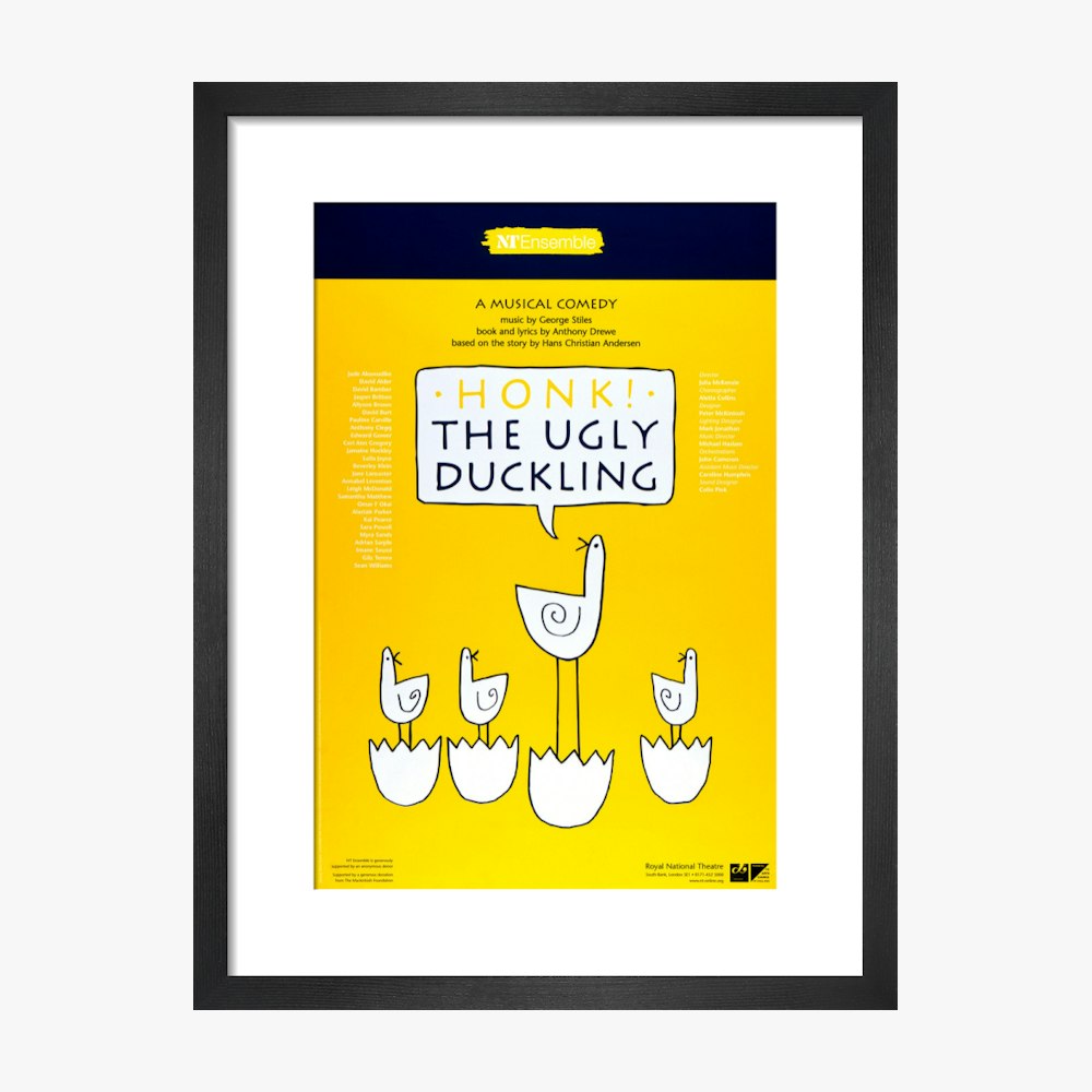 HONK! the Ugly Duckling 1999 Print