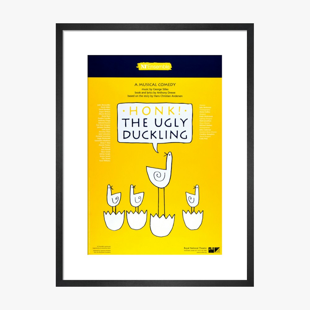 HONK! the Ugly Duckling 1999 Print
