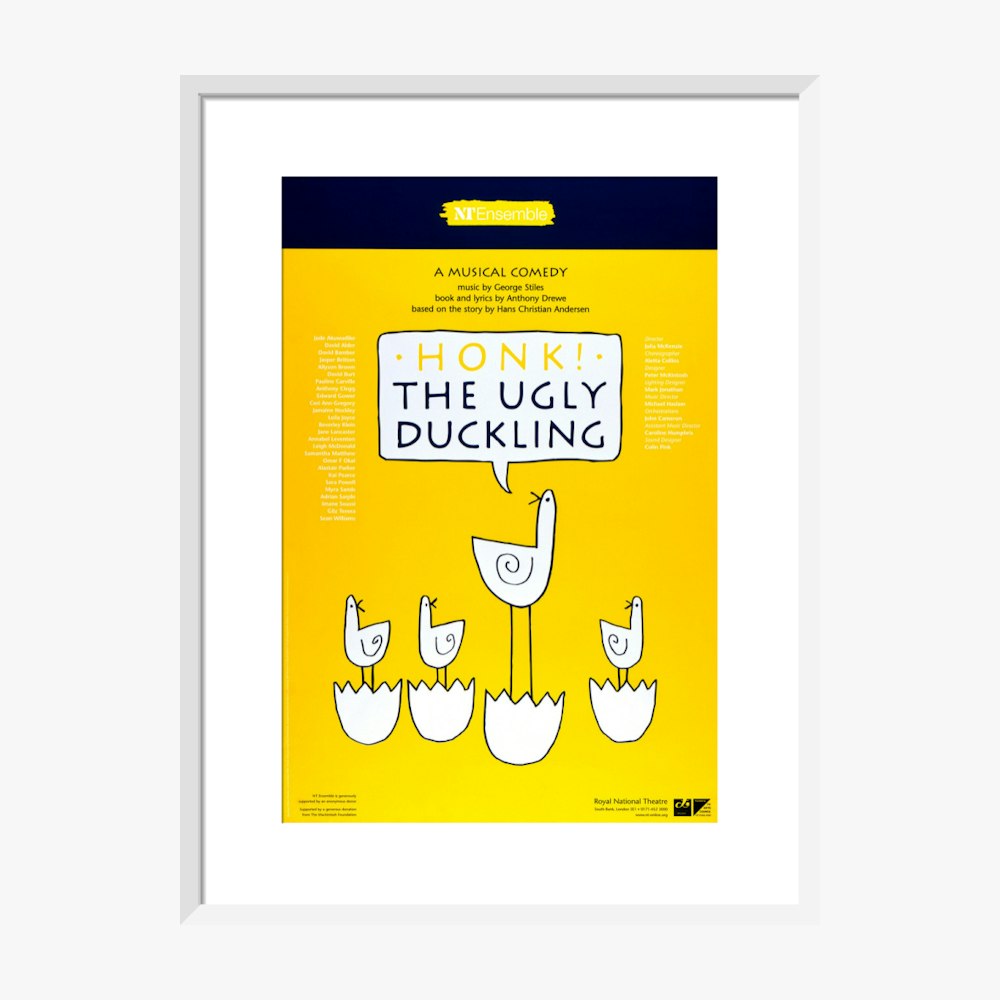 HONK! the Ugly Duckling 1999 Print