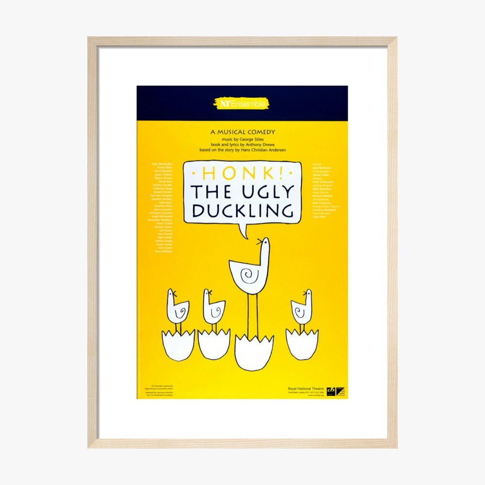 HONK! the Ugly Duckling 1999 Print