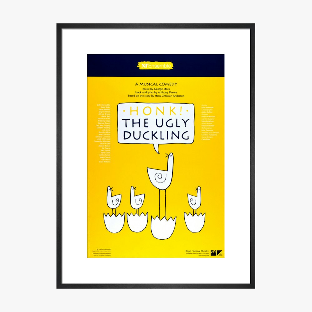 HONK! the Ugly Duckling 1999 Print