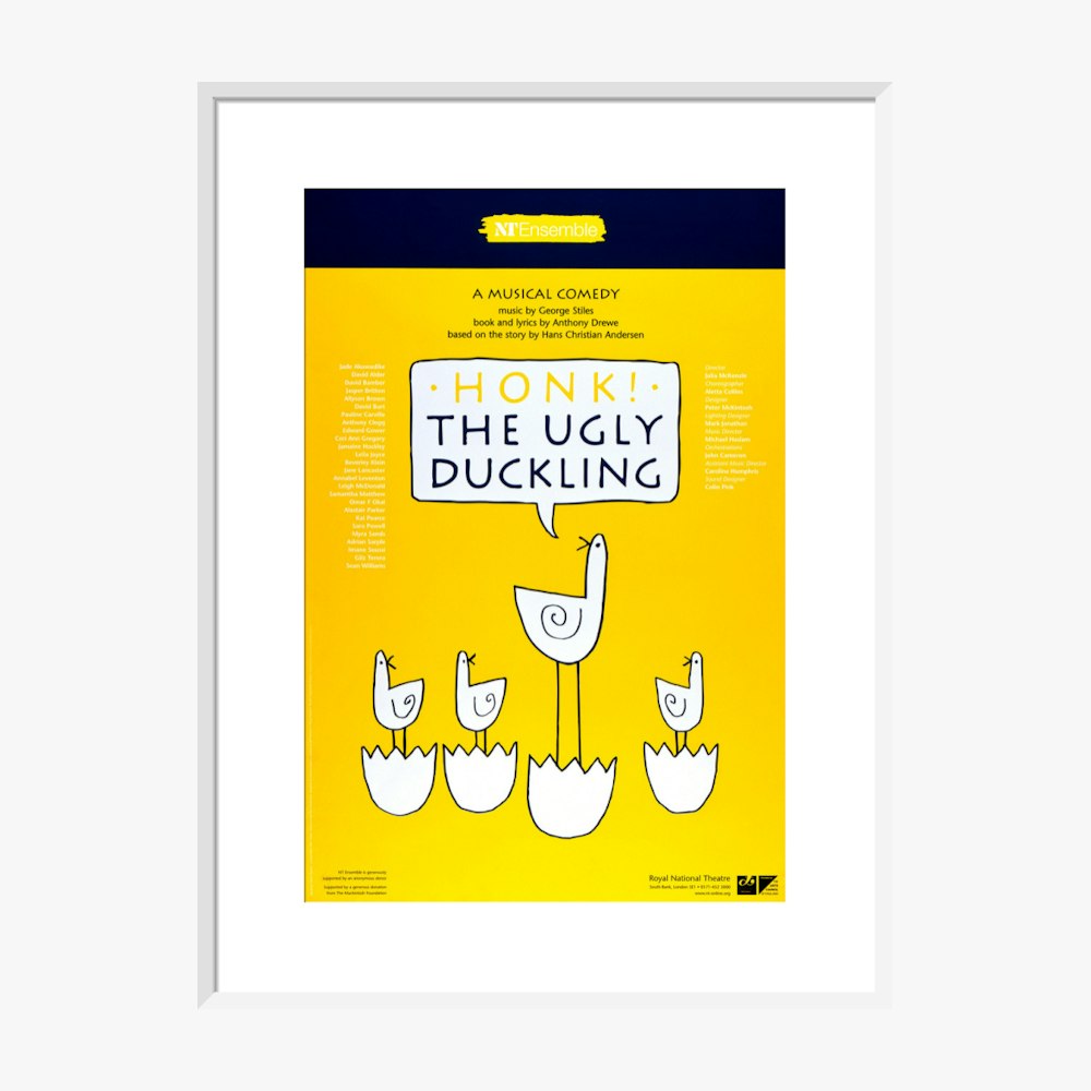 HONK! the Ugly Duckling 1999 Print