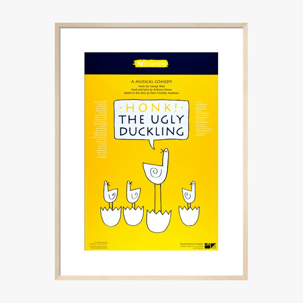 HONK! the Ugly Duckling 1999 Print