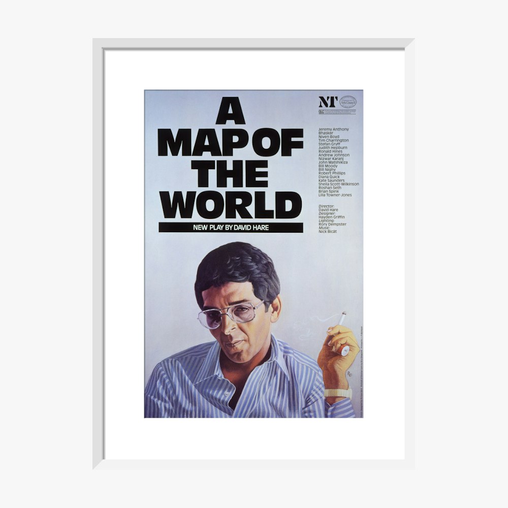A Map of the World 1983 Print
