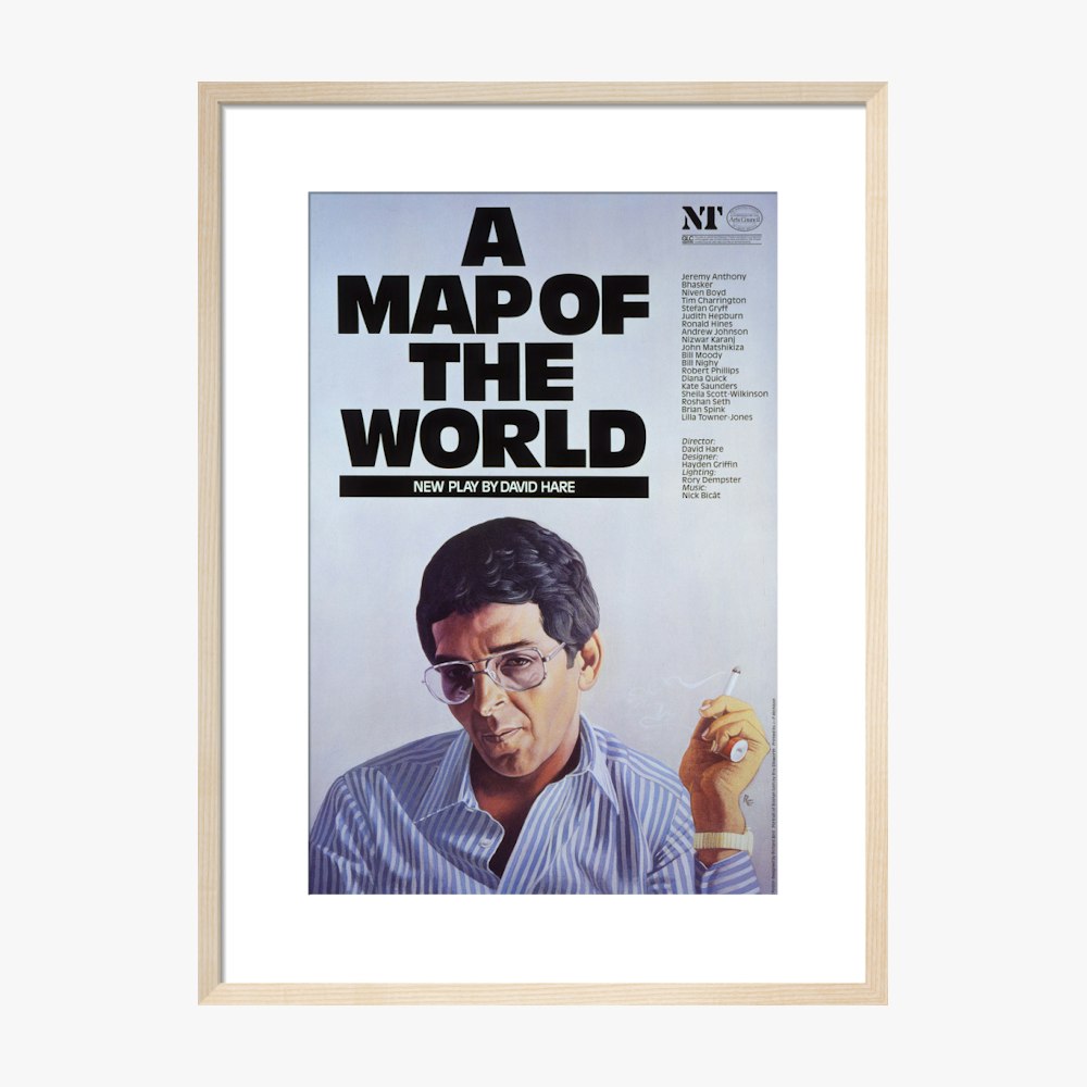A Map of the World 1983 Print