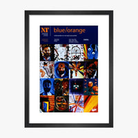 Blue/Orange 2000 Print
