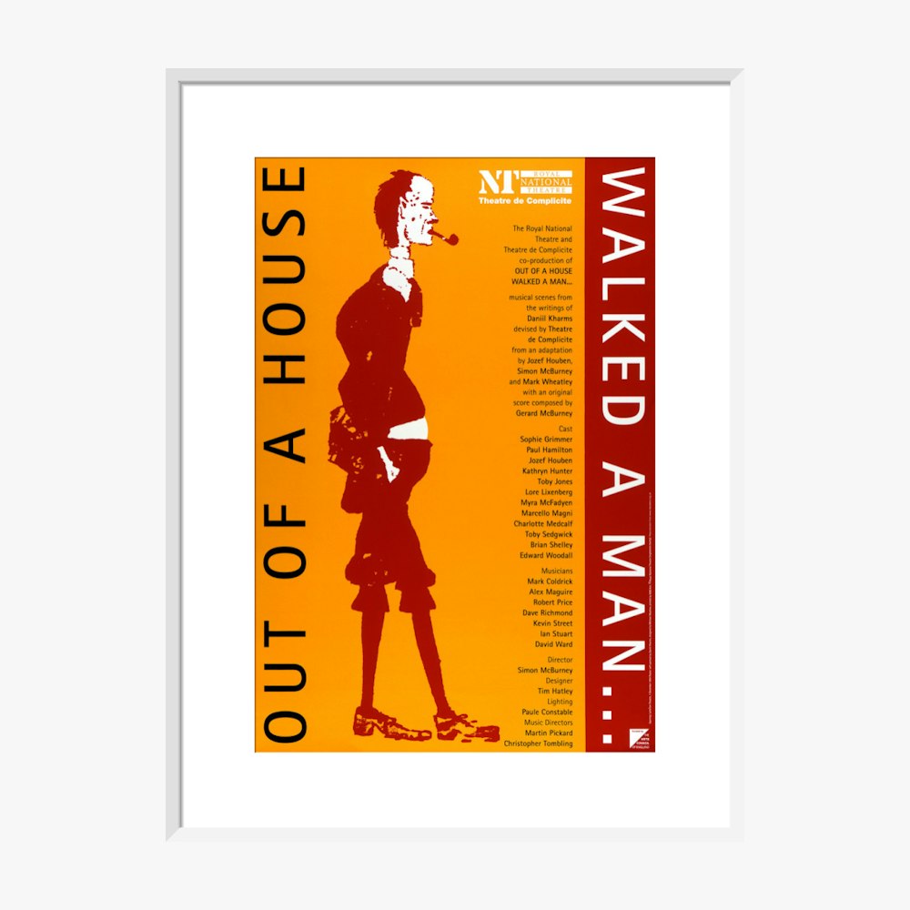 Out of a House Walked a Man… 1994 Print