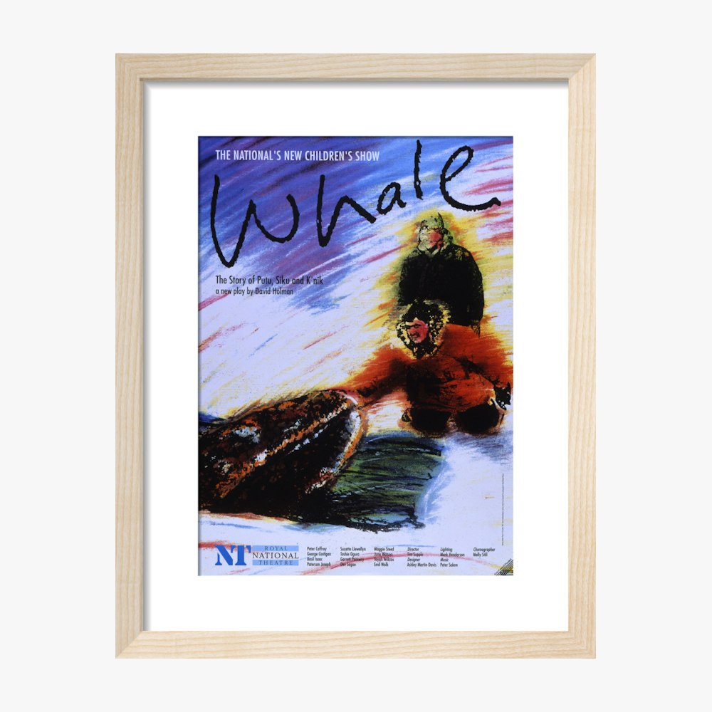 Whale 1989 Print