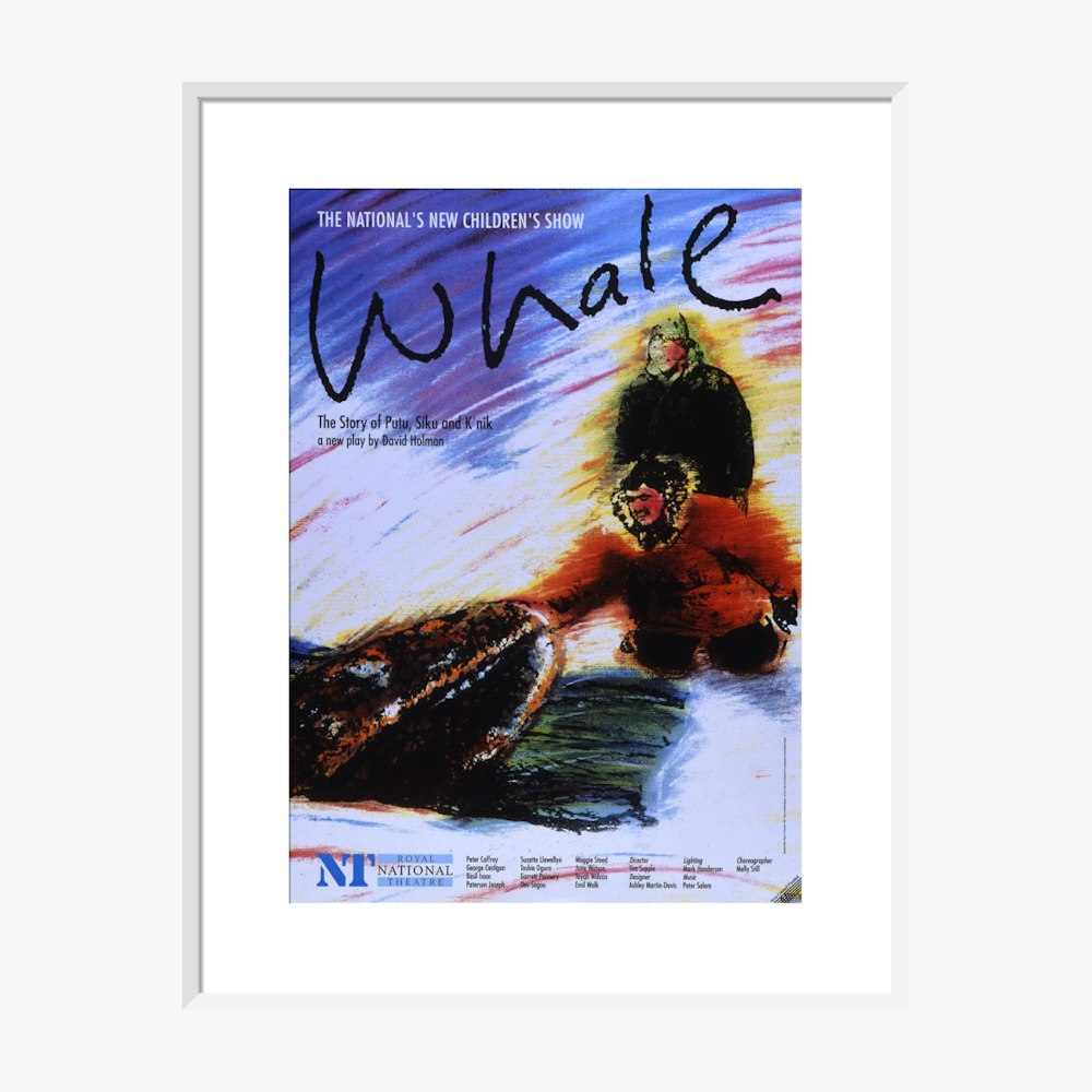 Whale 1989 Print