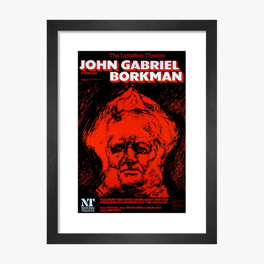 John Gabriel Borkman 1975 Print
