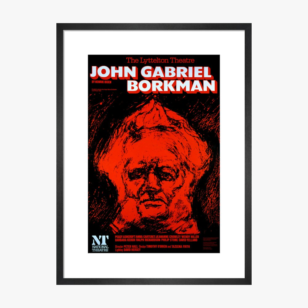 John Gabriel Borkman 1975 Print