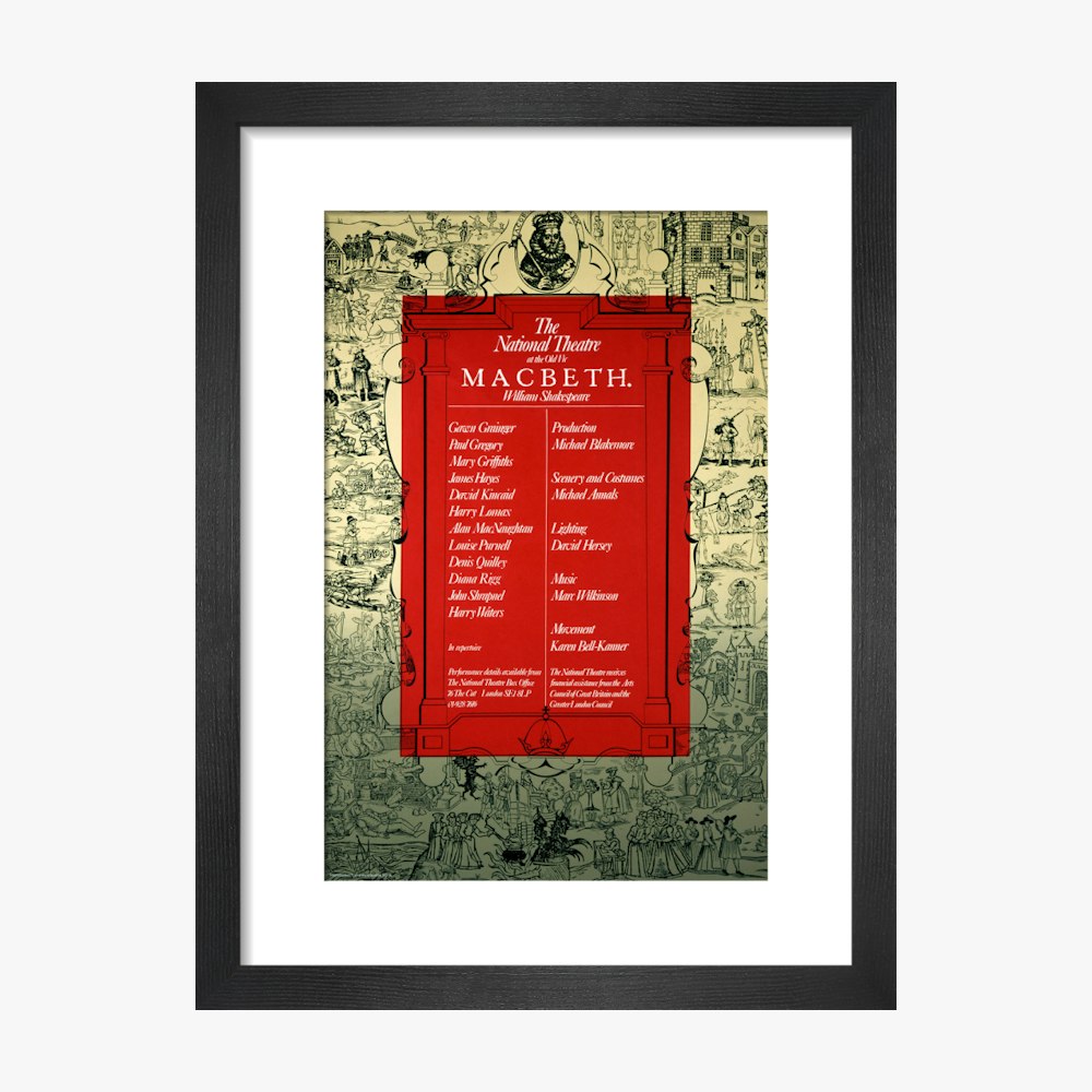 Macbeth 1972 Print