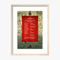 Macbeth 1972 Print