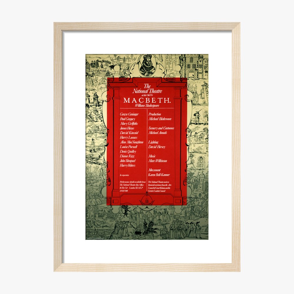 Macbeth 1972 Print