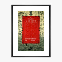Macbeth 1972 Print