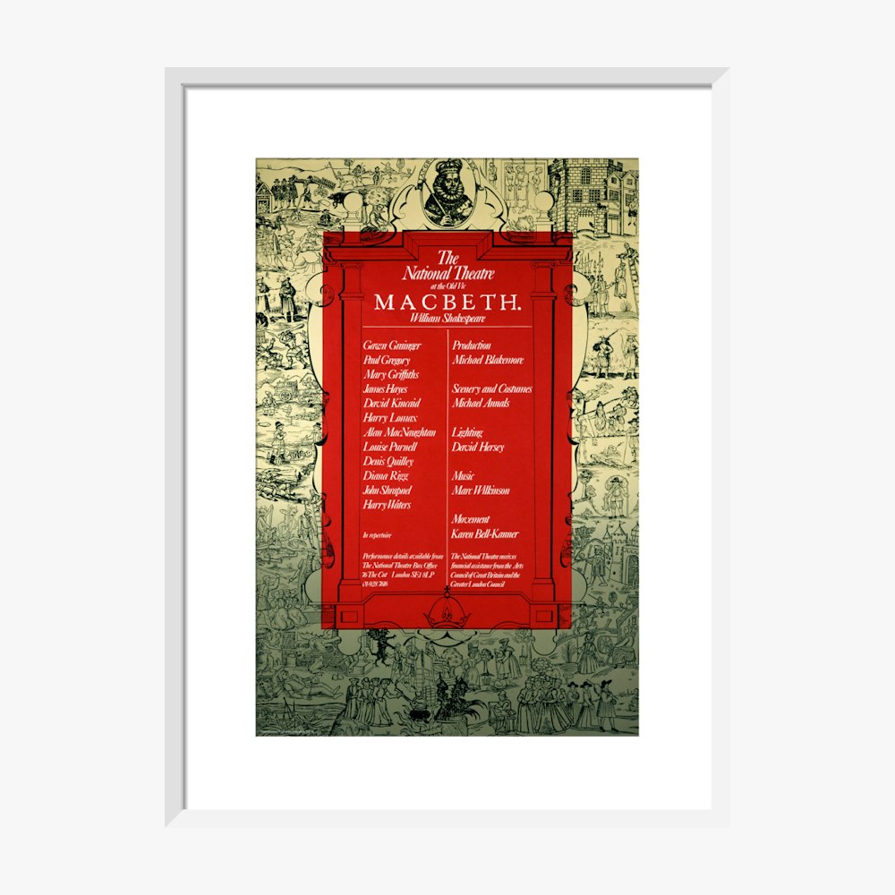 Macbeth 1972 Print