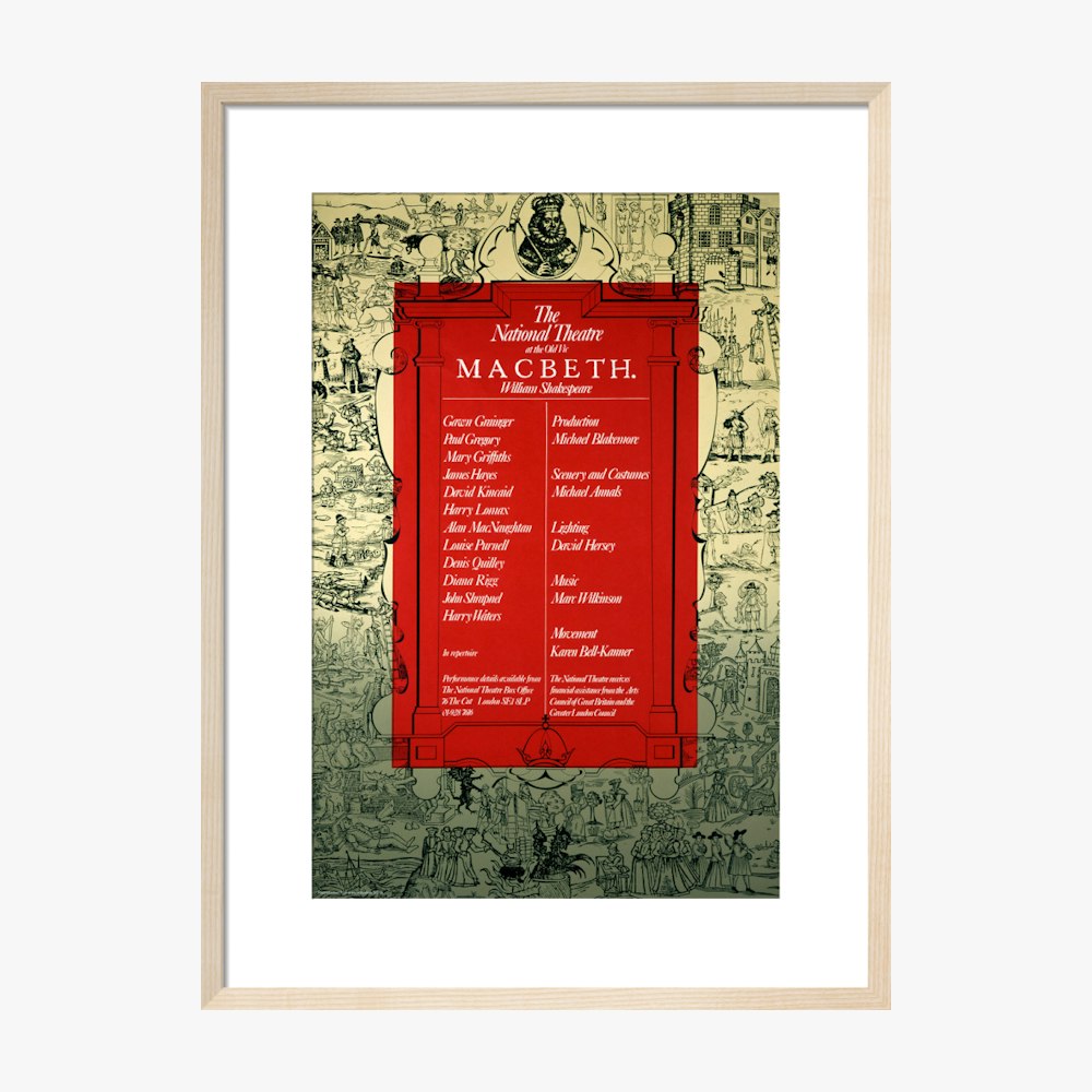Macbeth 1972 Print
