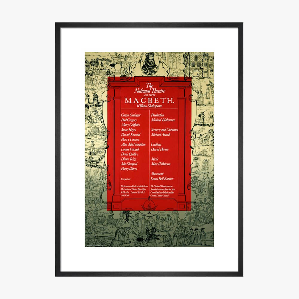 Macbeth 1972 Print