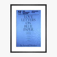 Love Letters on Blue Paper 1978 Print